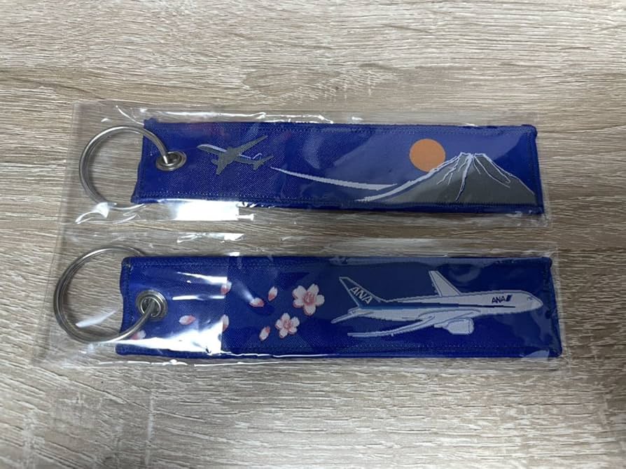 非売品 フライトタグ 桜 富士 ANA 全日空 (検索用 JAL 日本航空