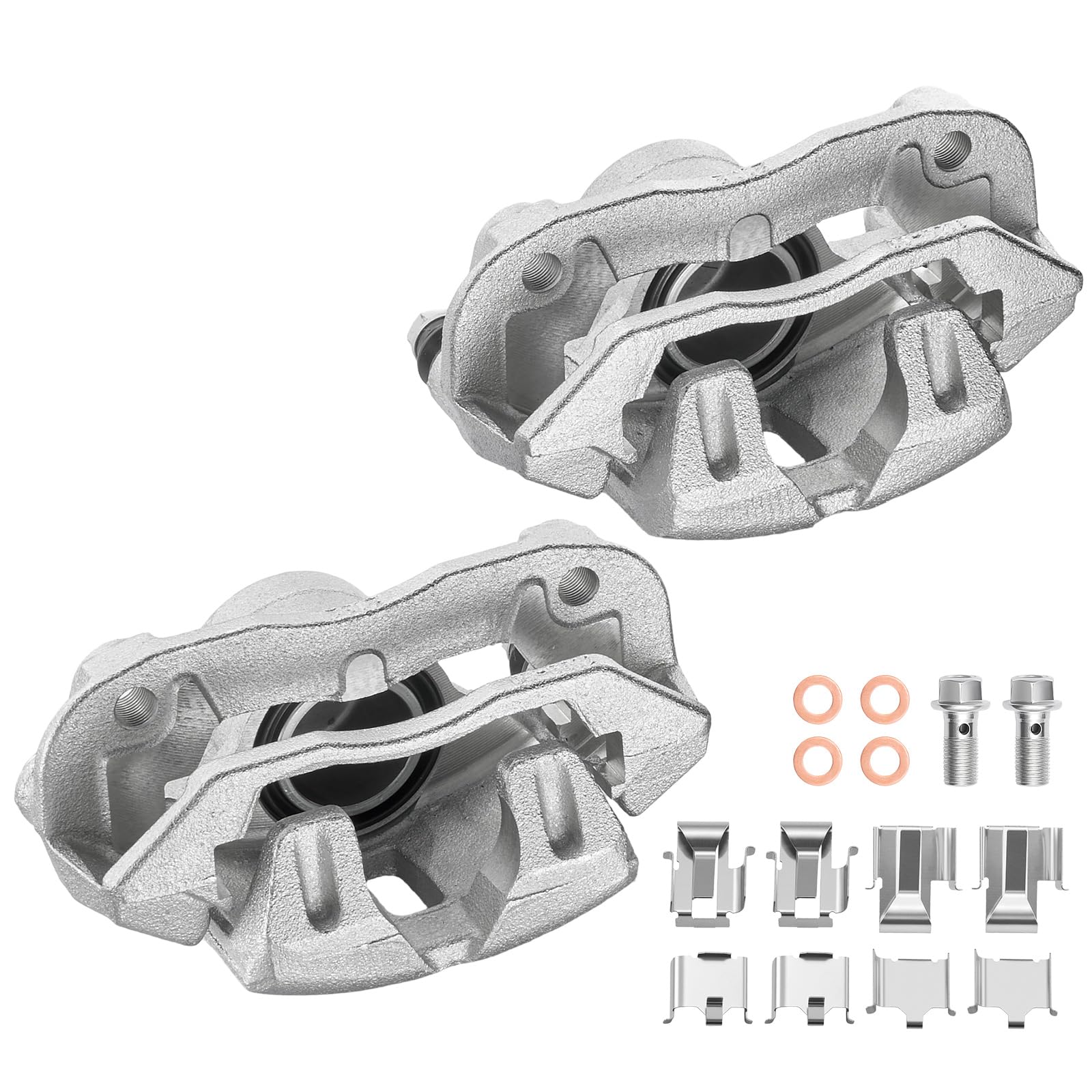 Front Brake Caliper Assembly for Mazda B2000 1986-1987 2.0L L4