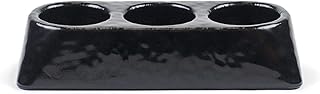 Noel Asmar Spa Treatment Dish - Ideal for manicures, pedicures, facials, and more - Recyclable, Made of Resin, BPA and Toxin free (Onyx)