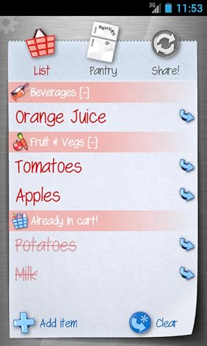 Shopping List - ListOn (Free)