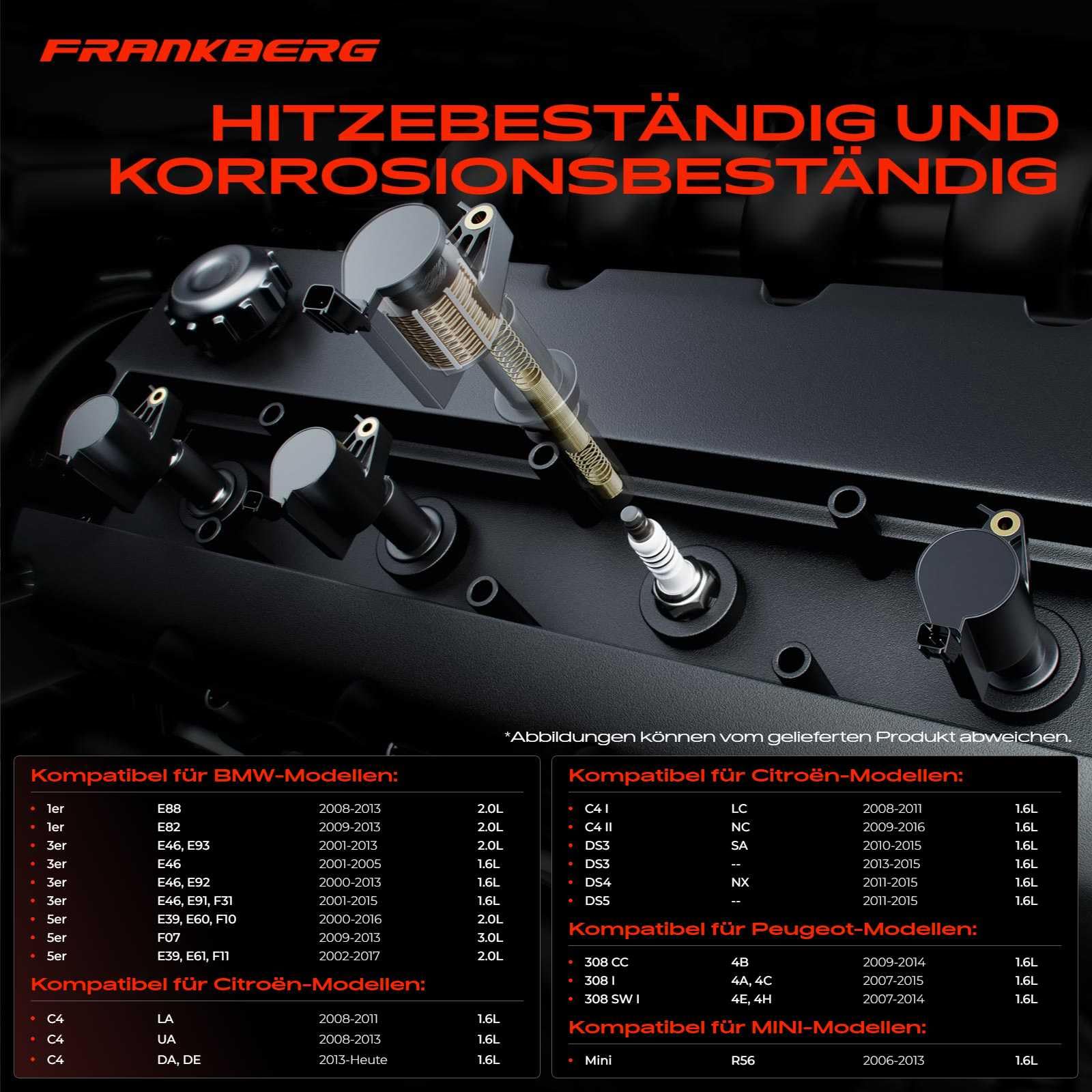 Bobines compatibel met M/W 320i 535i 640i M2 M3 M4 X4 X5 X6 Mini Cooper