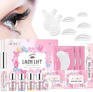 Lash Lift Kit Eyelash Perm Kit - 2023 Upgraded Semi-Permanent Curling Lash Perm kit Professional Eyelash Lash Extensions for Beautify Your Lashes, Long Lasting Wave Lash Curling Home or Salon Use