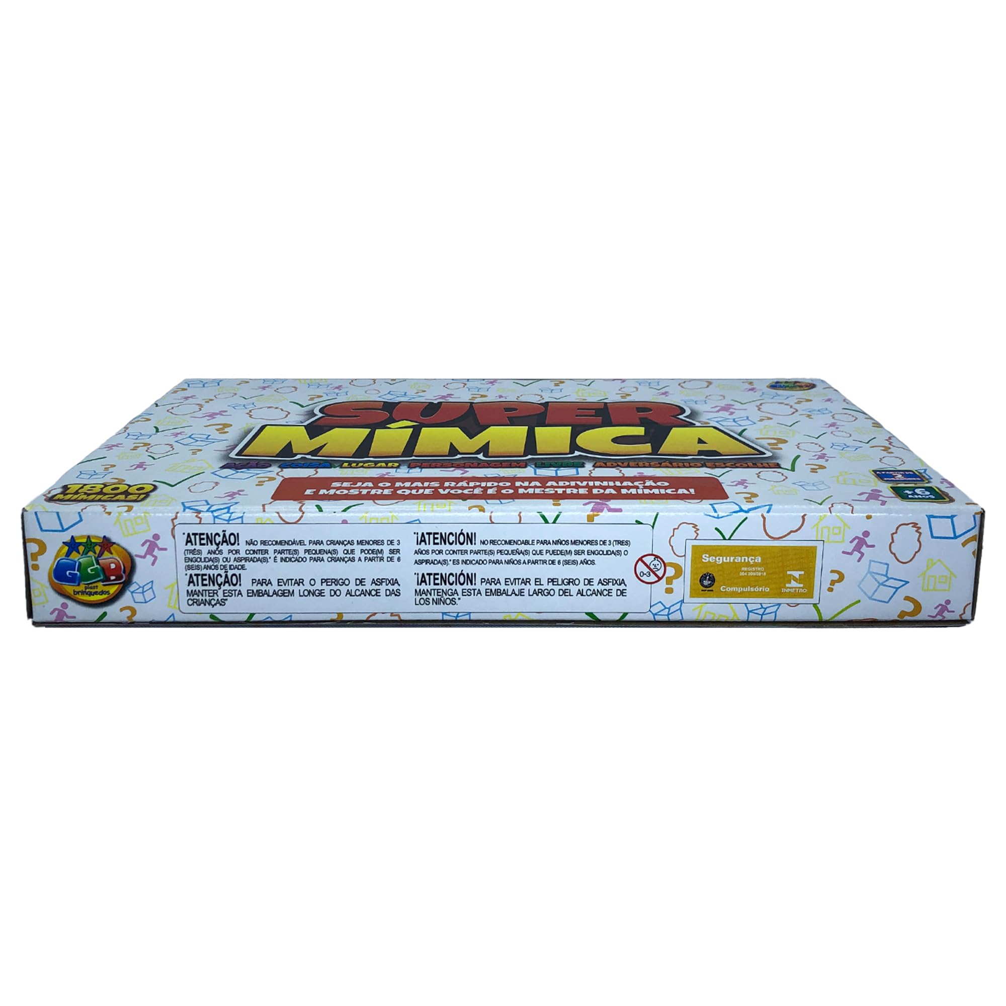 Jogo de Tabuleiro Super Mímica, GGB Plast | Amazon.com.br