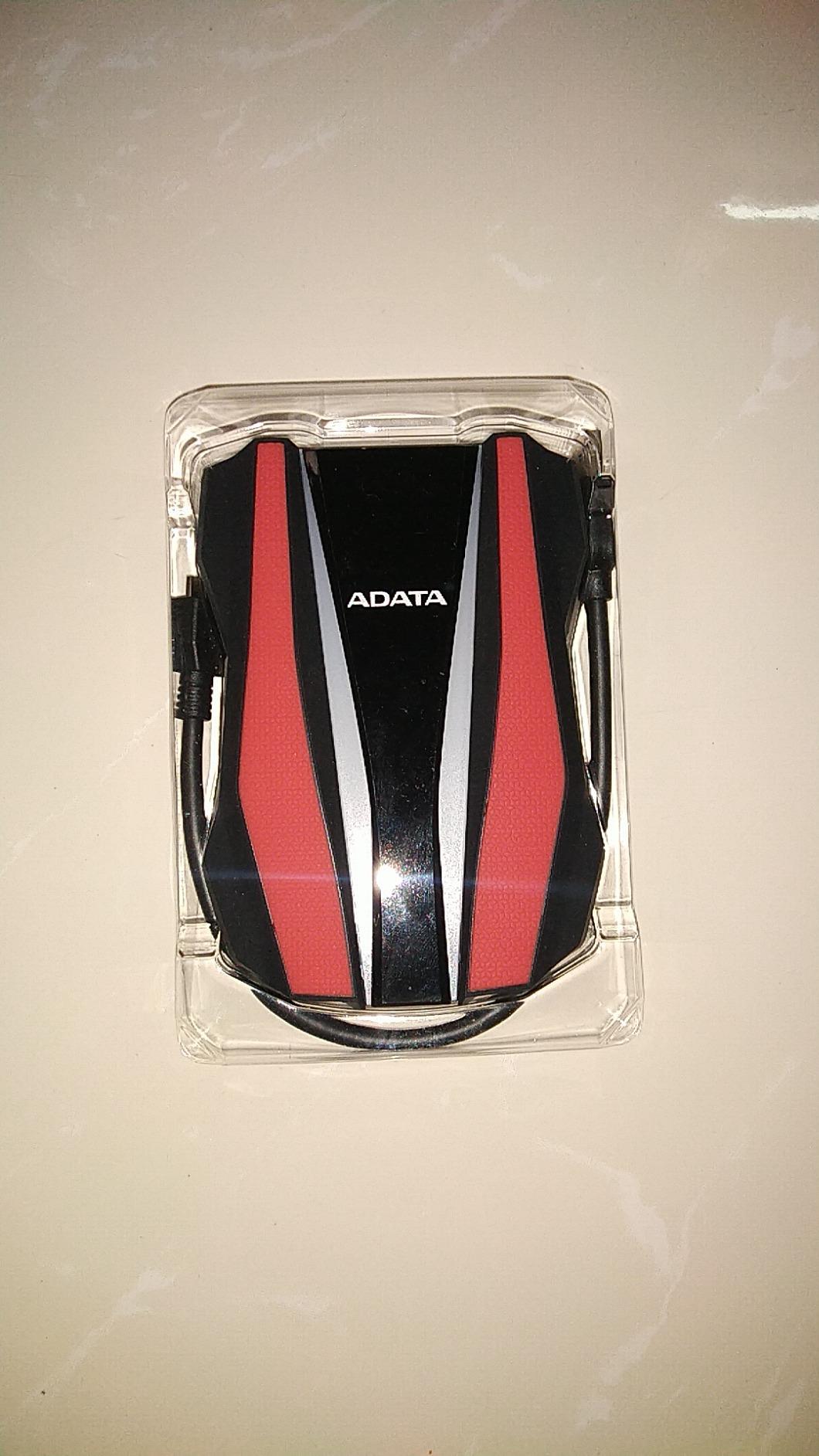 ADATA HD770G 1TB Hard Disk Esterno Rosso, Resistente IP68, Con Illuminazione RGB, USB 3.2