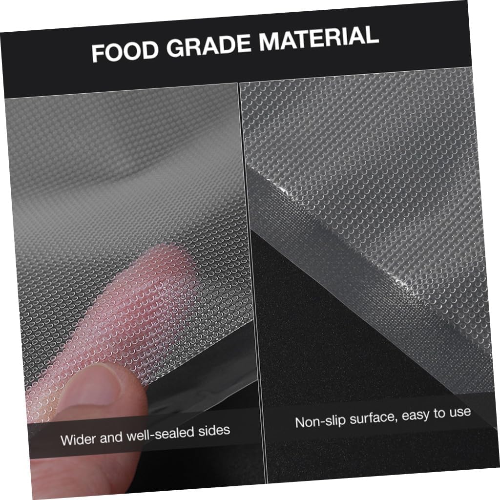 3 Rolls Transparent Food Preservation Bags of Multi Functional Seal Bags for Household Outdoor Use for Fresh Food Storage Smelling Protection