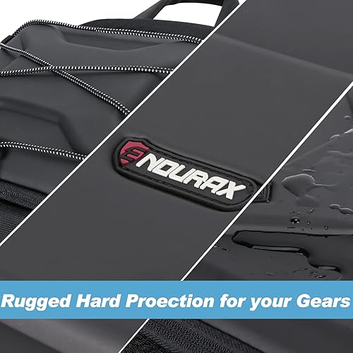 Miniatura 6 de Endurax Mochila de dron para cámara DSLR y DJI Phantom 3/4, Mavic Pro, Mavic Air con cubierta impermeable para lluvia y divisores Cutomizables