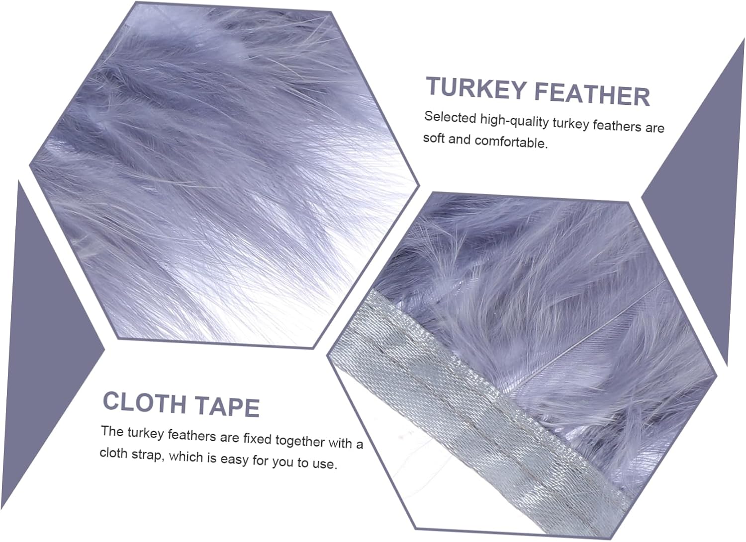 IWOWHERO DIY Christmas Decor Plush Strips Thicker for Clothing Accessories 2m Long Velvet Fabric