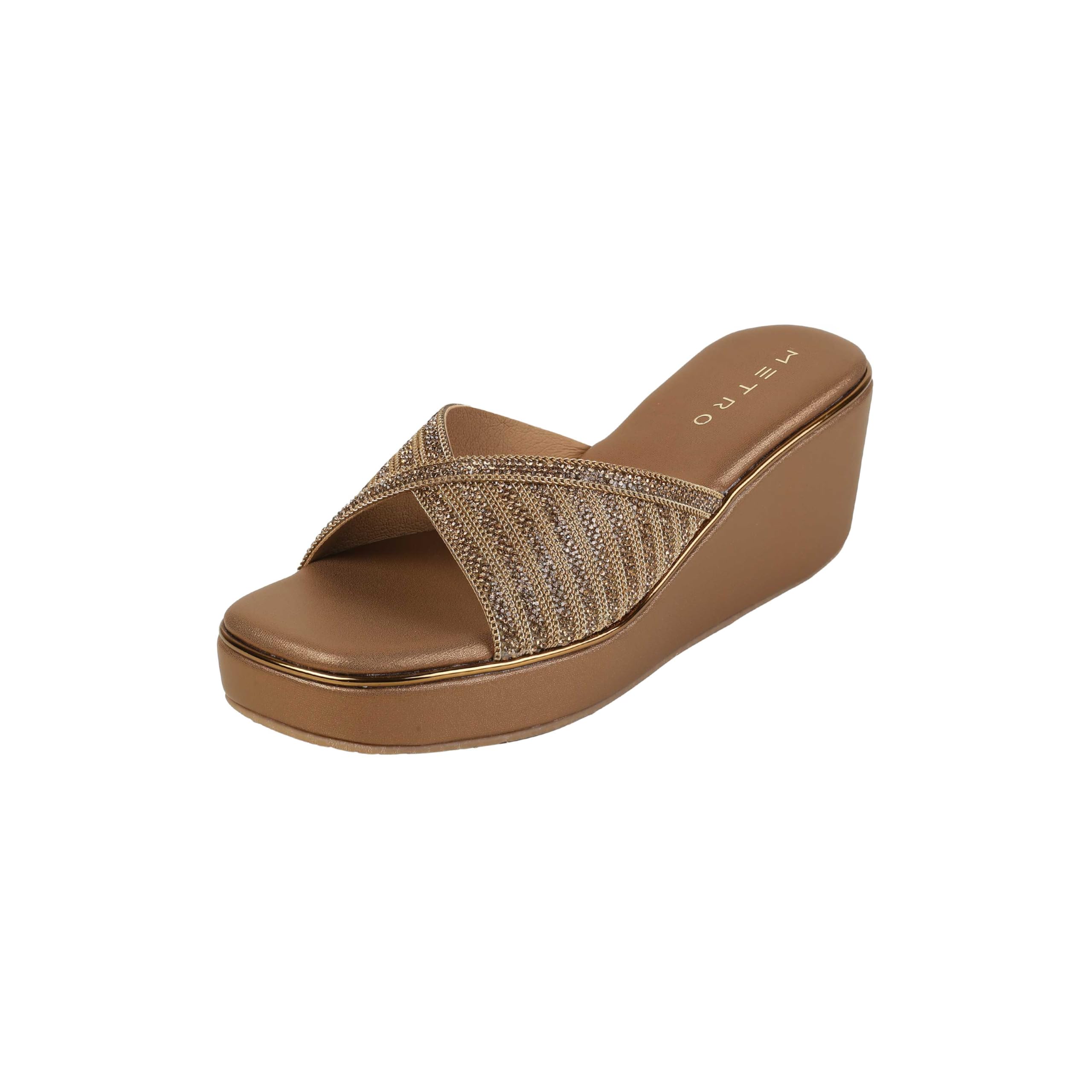 metro Women's Open Casual with Block Heel-picture-11
