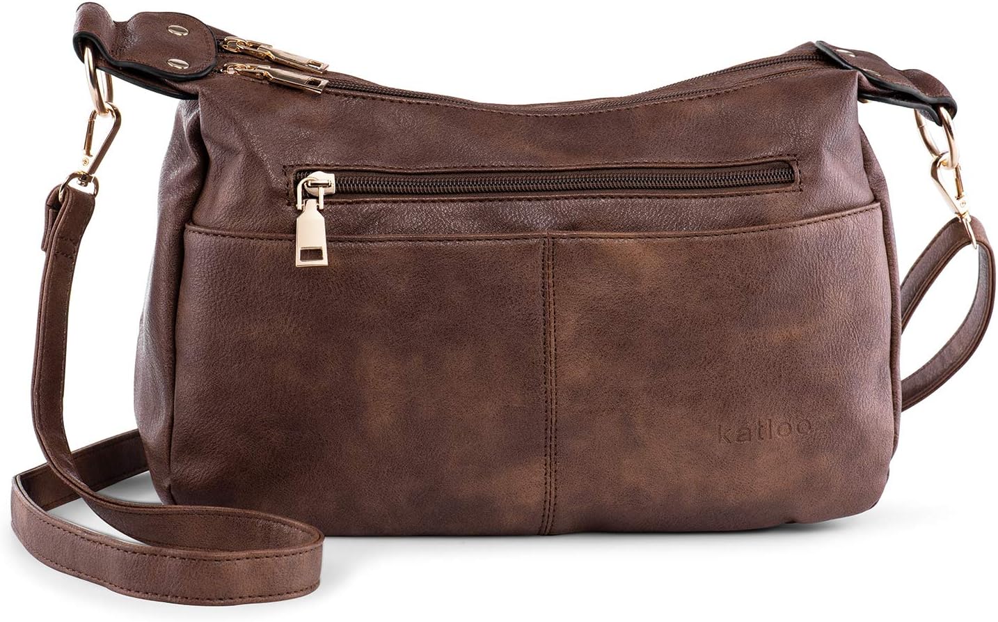 katloo Large Hobo Bag for Women Shoulder Handbag Leather Crossbody Purse Ladies Satchel Tote Bag with Top Handle Long Strap