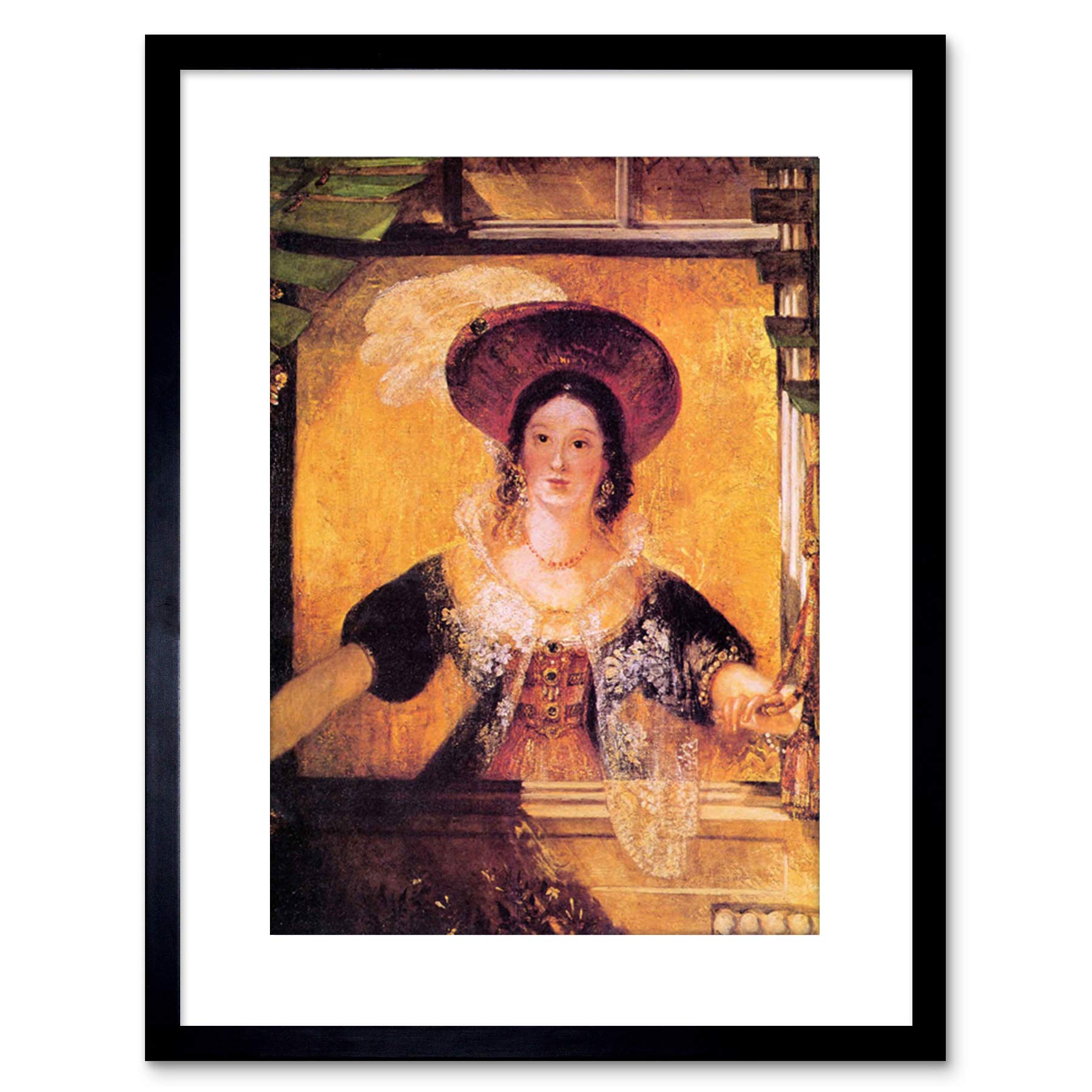 Wee Blue Coo PAINTING TURNER JESSICA OLD MASTER FRAMED PICTURE ART PRINT F97X9572