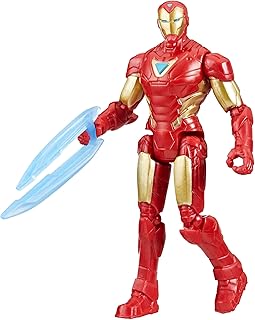 Marvel Epic Hero Series Iron Man Action Figure, 4-Inch, Avengers Super Hero Toys, Kids Christmas Stocking Stuffer Gifts, Ages 4+ 