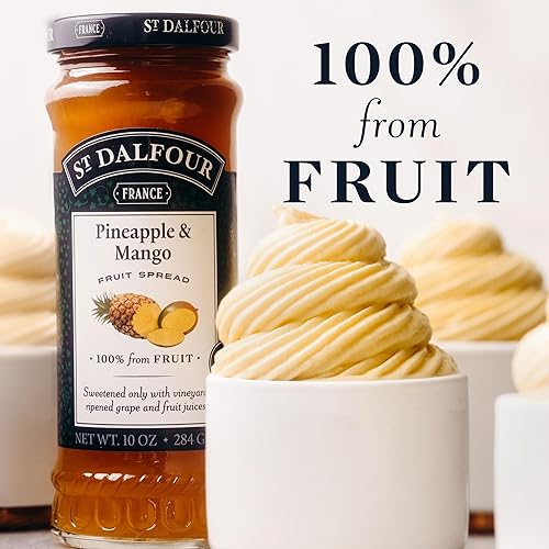 Vista 101 de St. Dalfour Fig Royale - Crema para untar de frutas, 100 % de frutas, sin ingredientes artificiales, sin OMG, sin azúcar de caña, totalmente