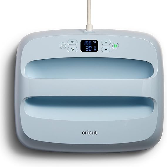 Cricut EasyPress 3 | Plaque chauffante 30cm x 25cm (12" x 10") | Chauffe jusqu'à 205 °C (400 °F) | Presse à Chaud Compatible Bluetooth pour Fer sur Vinyle (HTV), Infusible Ink et Sublimation