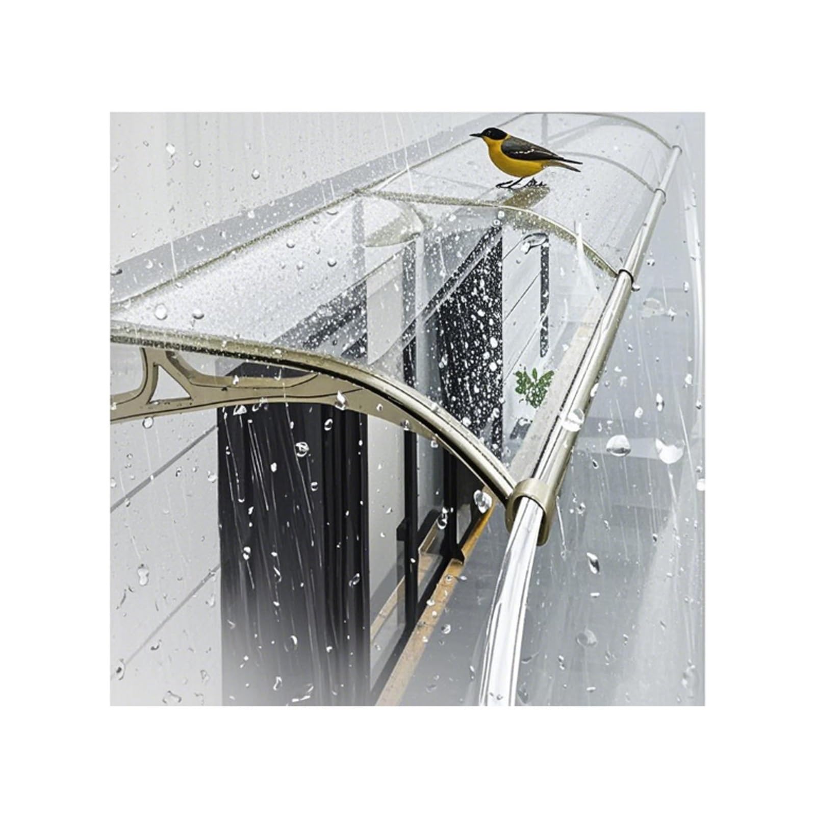 Toldo for porche y patio con estructura de aluminio para disfrutar del exterior sin lluvia