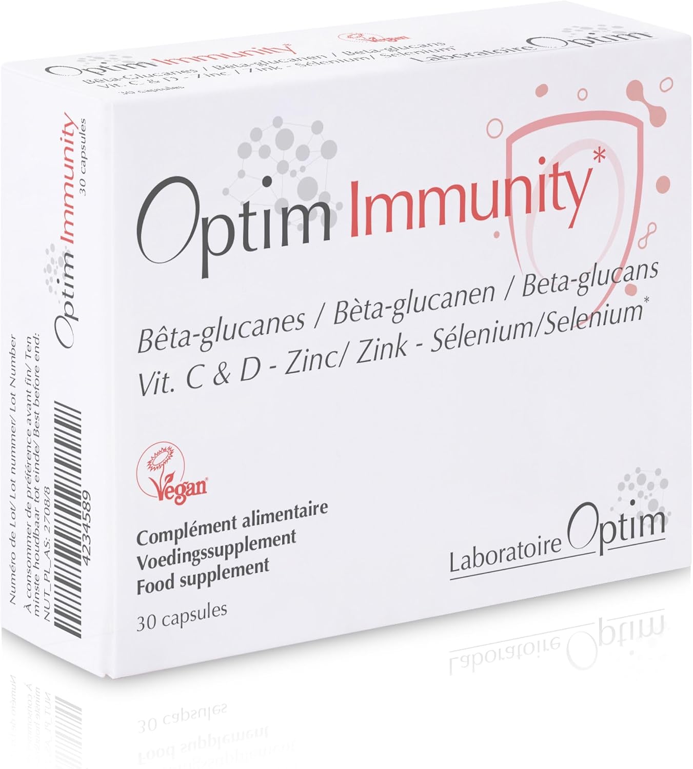 OPTIM Immunity (zinc, sélénium, vitamines C et D)