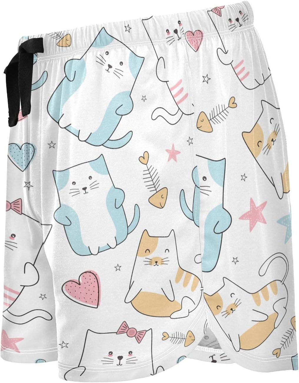 Women Pajama Shorts Lounge Bottom Leopard Print Cheetah Sleepwear Drawstring Pj Bottoms Jogging Yoga Sweat Shorts - Image 4