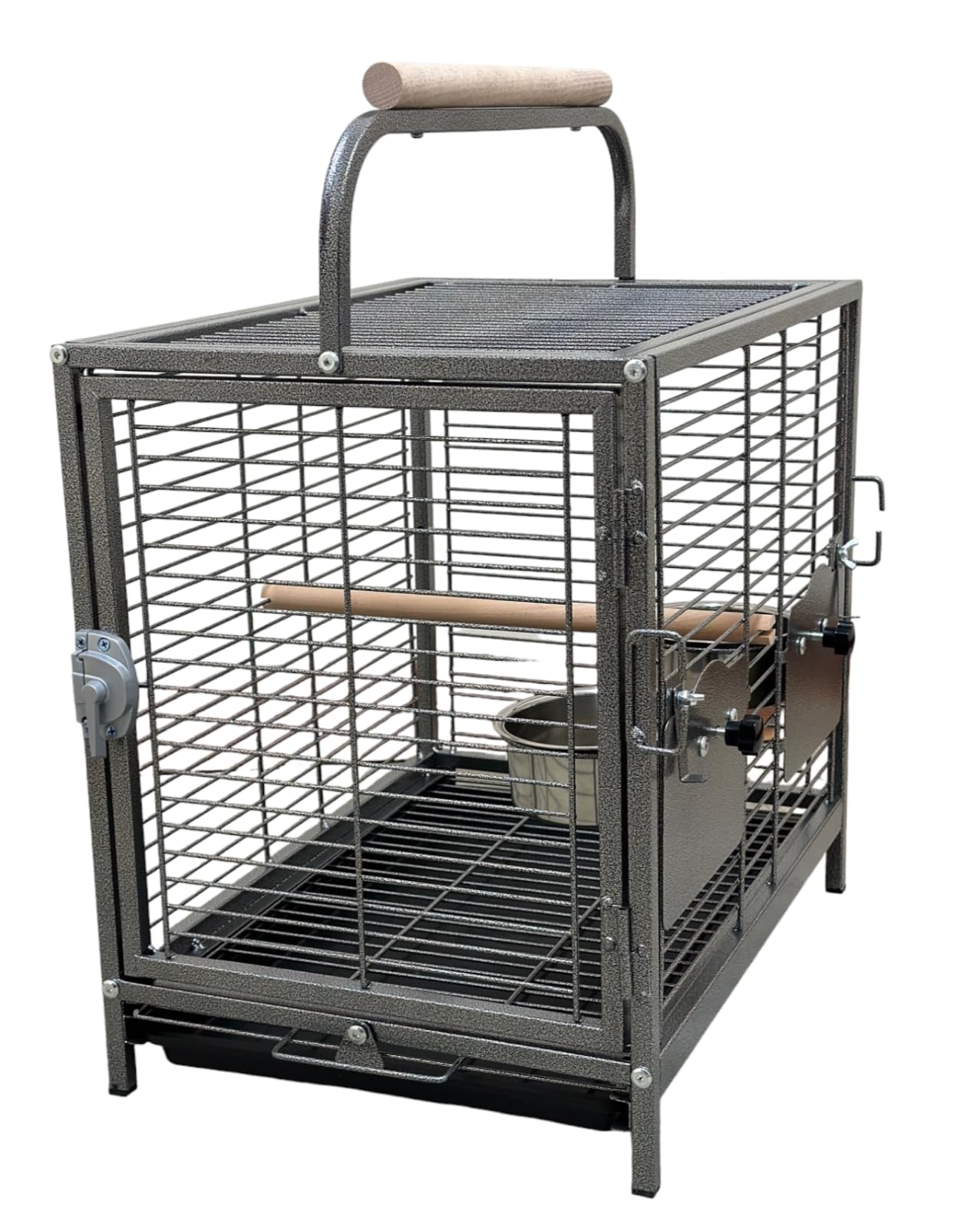 WUNDAPETS CHESTER PARROT CAGE BIRD TRAVEL CARRY CAGE AFRICAN GREY AMAZON 1919