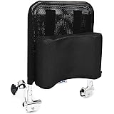 Huapa+Wheelchair+Headrest+Backrest%2CHeadrest+Neck+Support+Comfortable+Seat+Back+Cushion+U+Type+Pillow+Adjustable+Angle+Low+Repulsion+Breathable+Universal+Wheelchair+Accessories+Toilet+Chair%28Black%29