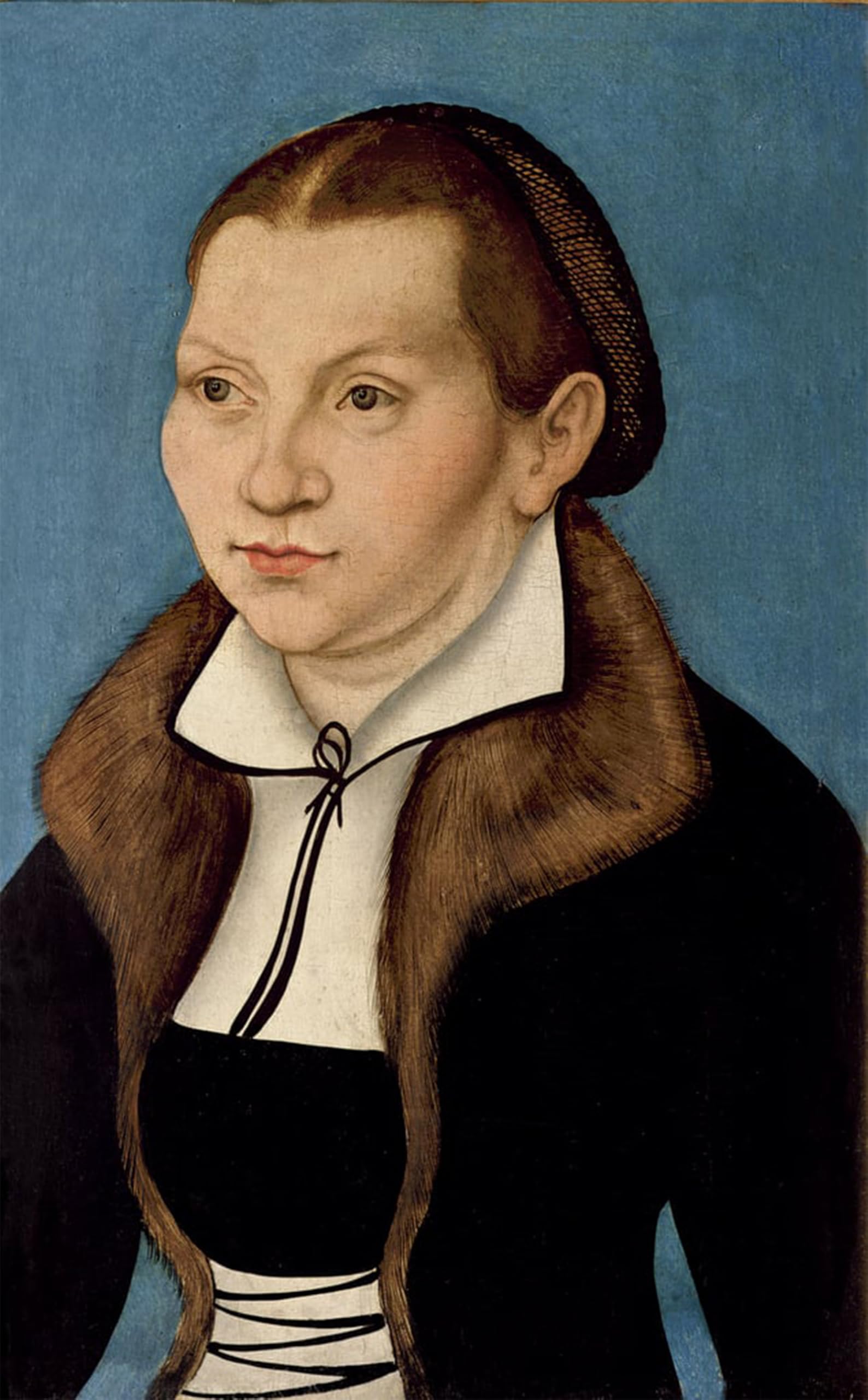 SERENDIPITP Retro Picture Poster Wall Art Pictures Painting Albertrdinal Elector of Mainz At the Foot of the Cross by Lucas Cranach the Elder Wall Art Canvas Print for Wall Decor 60x90cm