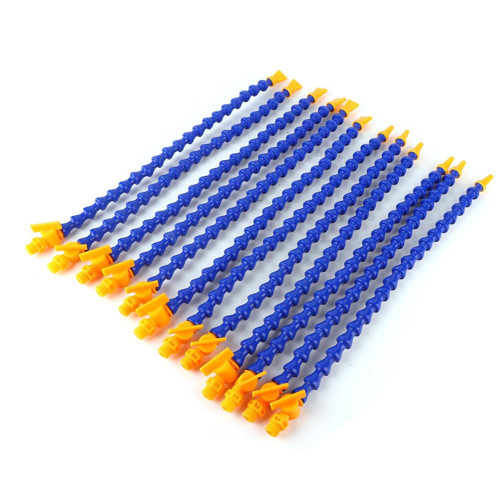 Tuyau de liquide de refroidissement de 12 pcs, 1/4 "pt file d' plate/ronde à l' de liquide de liquide de liquide de refroidissement avec interrupteur pour le tour CNC
