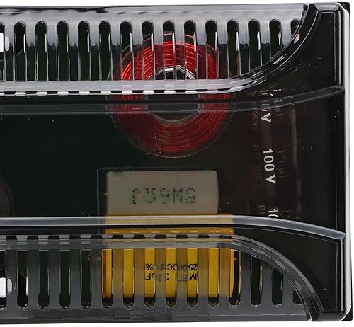 Miniatura 9 de KIMISS Crossover pasivo de audio para coche, 2 unids 2 vías de audio de coche crossover sobrecorriente universal disipación de calor altavoz divisor