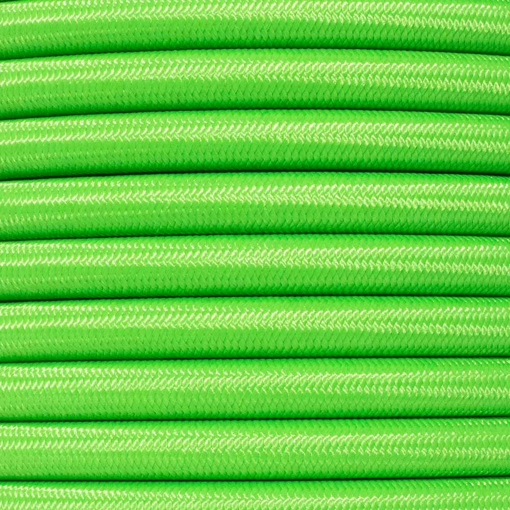 West Coast Paracord Bungee Elastic Nylon Shock Cord (3/8 Inch x 25 Feet, Neon Green)