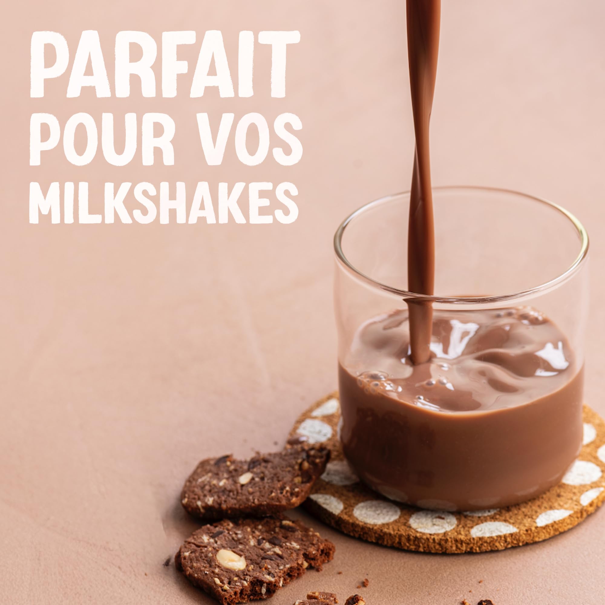 Alpro - Boisson Végétale - Soja Chocolat - 1 L - Lot de 8 x 1 L