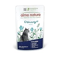 Almo Nature Functional Urinary Help - Cibo Umido per Gatti Adulti al Pesce