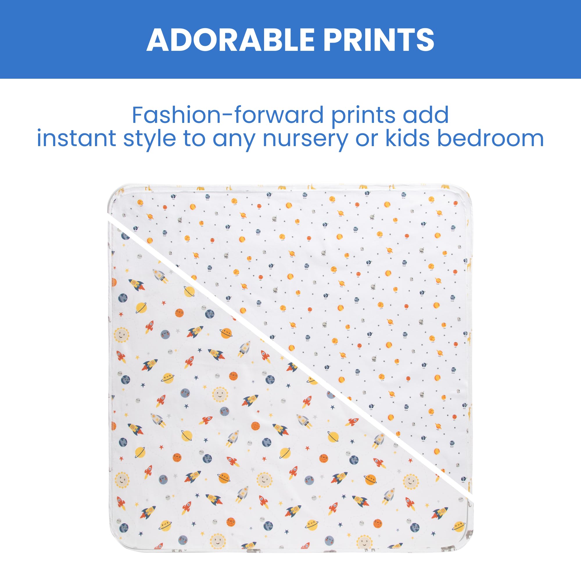Delta Children Baby Blankets - 4 Pack Floral -25