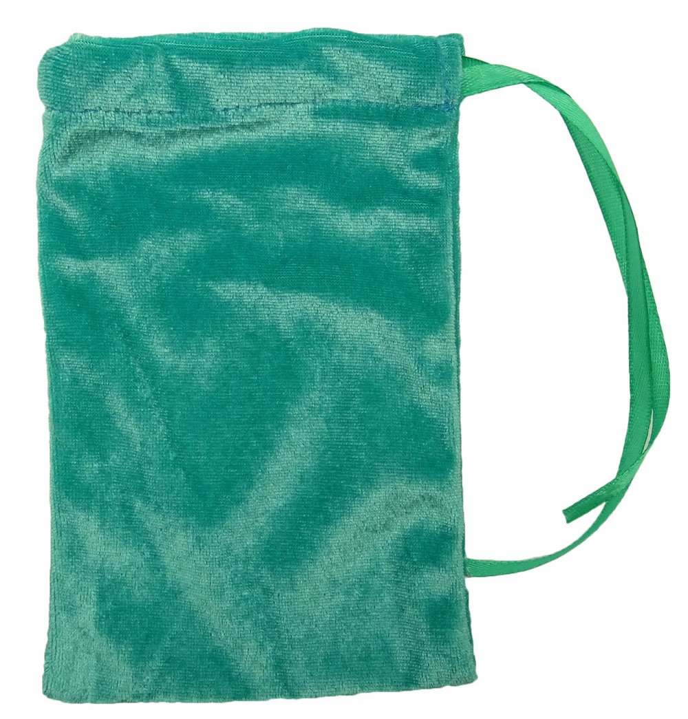 Darling Souvenir 50 sacchetti regalo in raso con coulisse, piccoli sacchetti per bomboniere, 20,3 x 25,4 cm, per baby shower, colore: verde menta