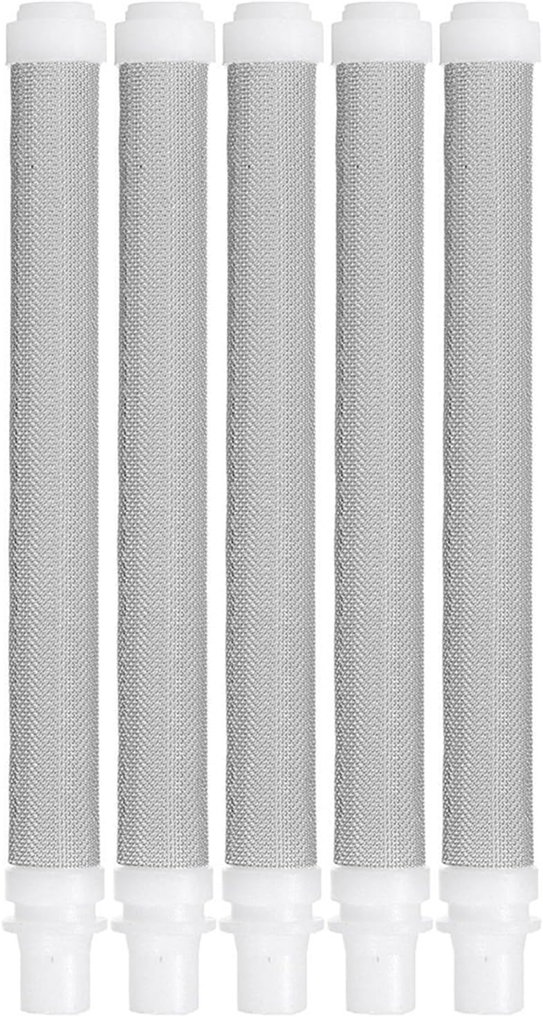 5/10Pcs 50 Mesh Airless Spray Filter Stainless Steel Paint Spraygun Filter Removes Dirt Reduces Nozzle Clogging Spraygun Access (Size : 10pcs)