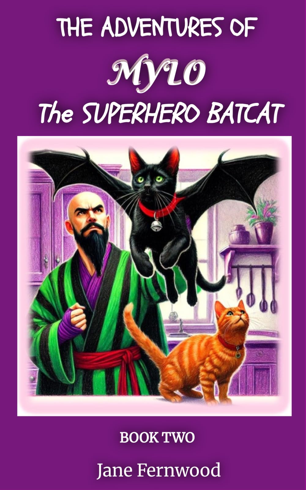 The Adventures of Mylo the Superhero Batcat: 2