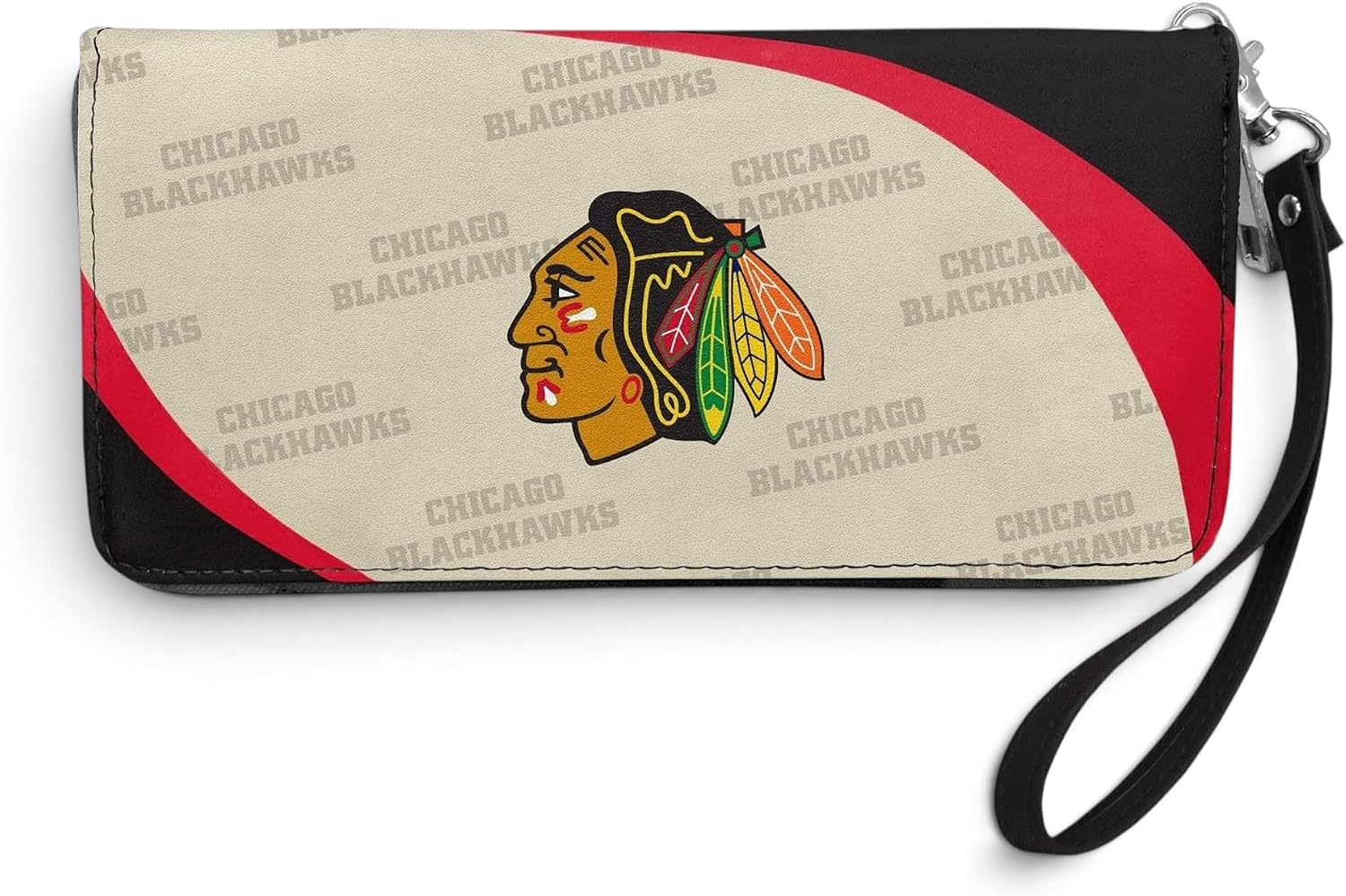 Littlearth Womens NHL Curve Zip Organizer Wallet