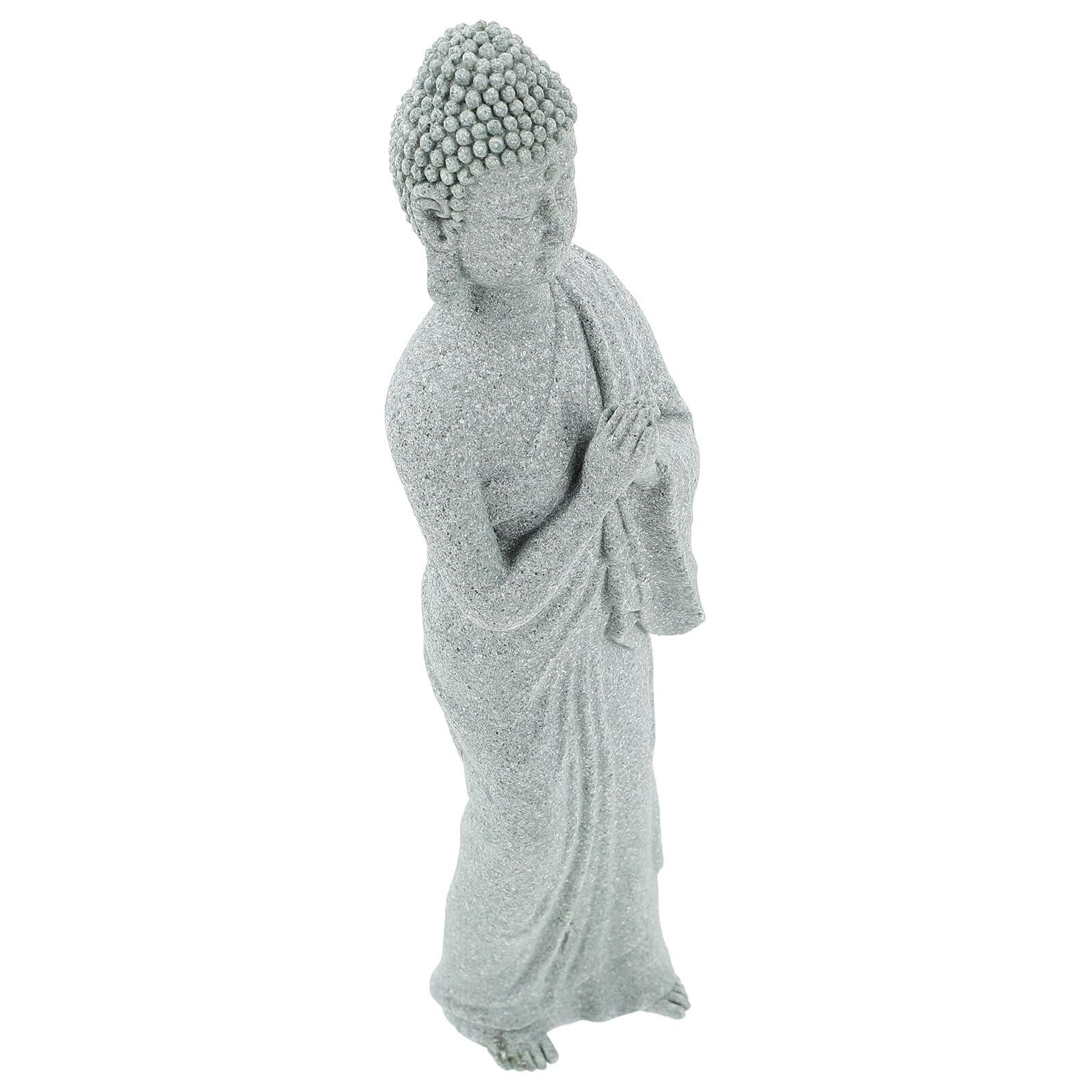 Bouddha Grès sculpté pour une ambiance zen dans votre salon