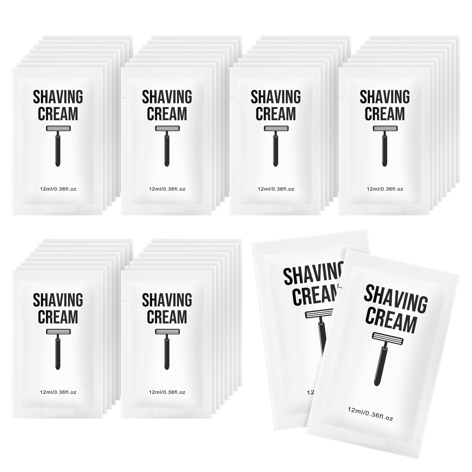 Shaving Cream Bulk 12ml 0 42fl Oz Travel Shaving Cream Individually Packaged Suitable For Travel Hotels Home Camping