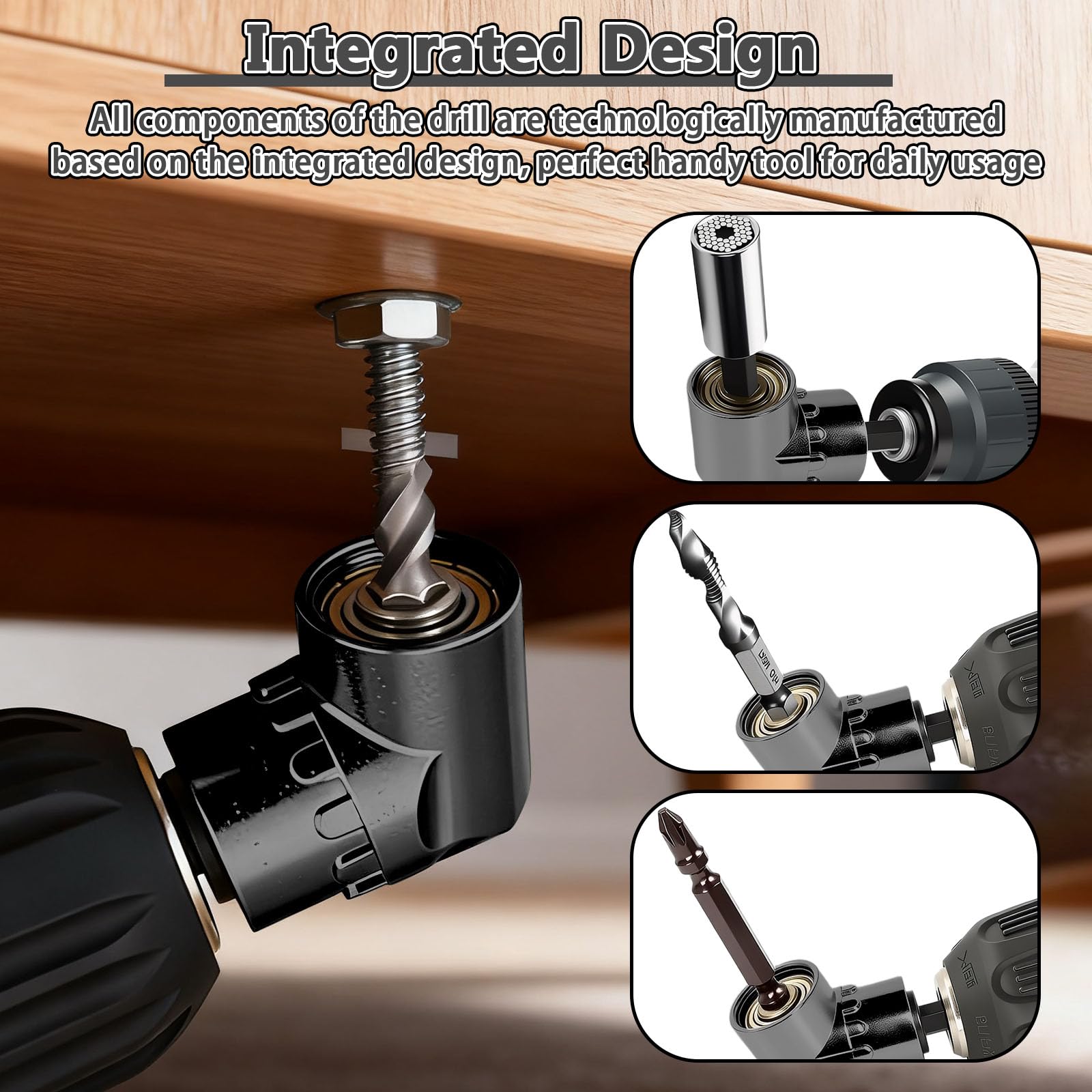 Black 105 Degree Right Angle Drill Driver K836823