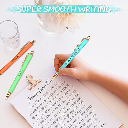 Miniatura 7 de Allfosi Regalos de agradecimiento para mujeres, regalos de agradecimiento a los profesores, bolígrafos geniales para mujeres, empleados o compañeros