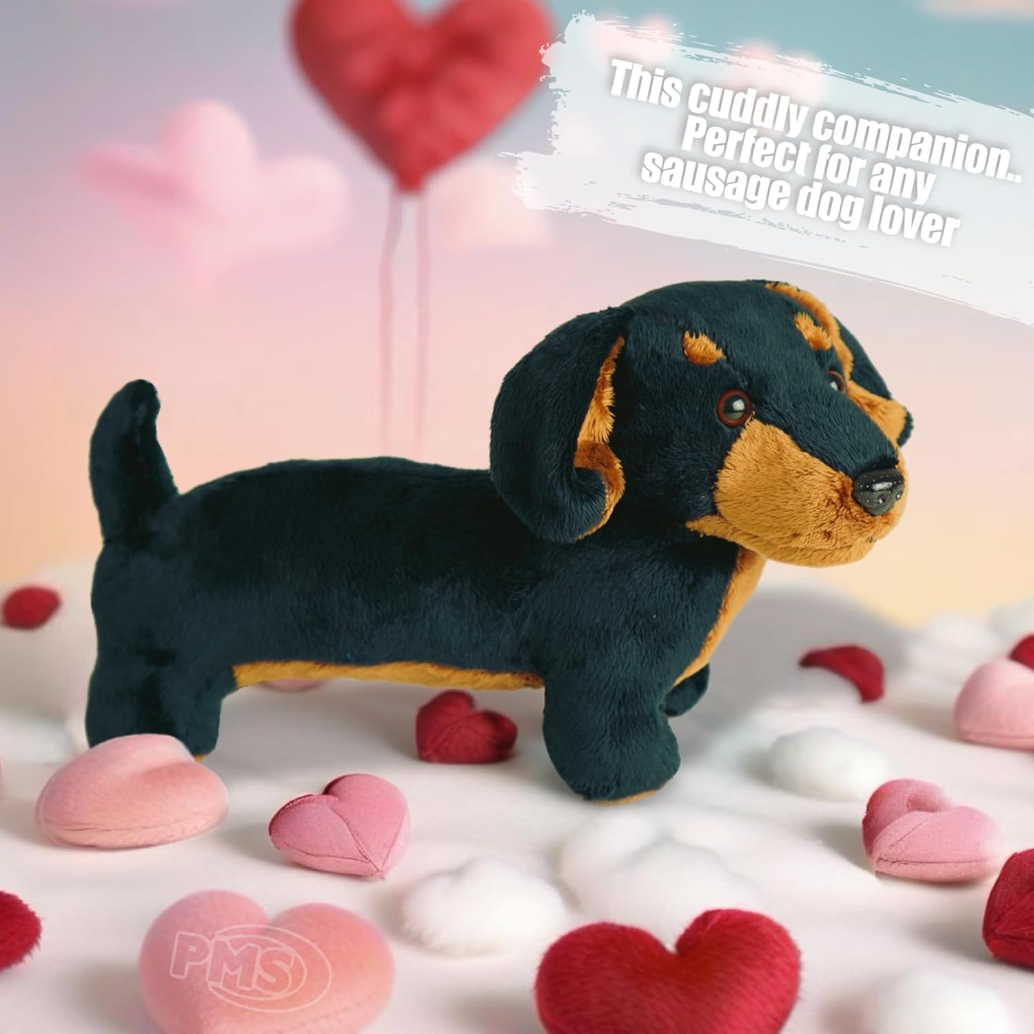 Sausage Dachshund Plush Toy 30cm Soft Stuffed Animal - Image 6