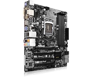 Amazon | ASRock Intel B85チップセット搭載 MicroATX