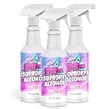 SEDLAV Isopropyl Alcohol 99% Spray 32 Fl Oz Spray Bottle Rubbing Alcohol Sprayer 99 Percent Isopropyl Alcohol Spray Technical Use (3)