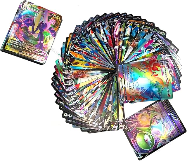 Saibit English 100pcs , Ultra Rare Pokemon Cards, Birthday Gifts Kids Friends, Non-original (Englisch 100 Blatt 20 X+20 Mega + 59 EX Arts+1 Energy) (112)