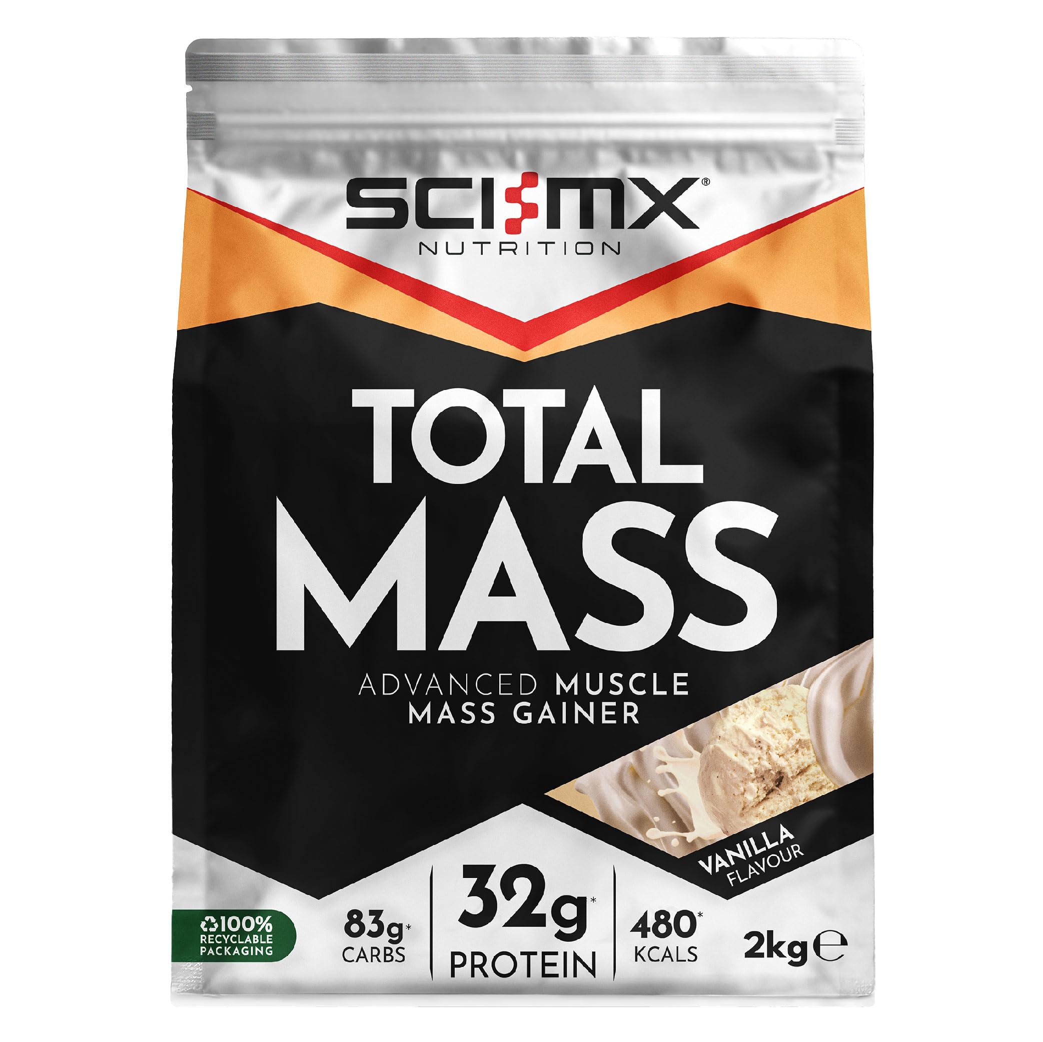 Sci-Mx Nutrition Sci-Mx Total Mass - Vanilla - 2Kg P3292