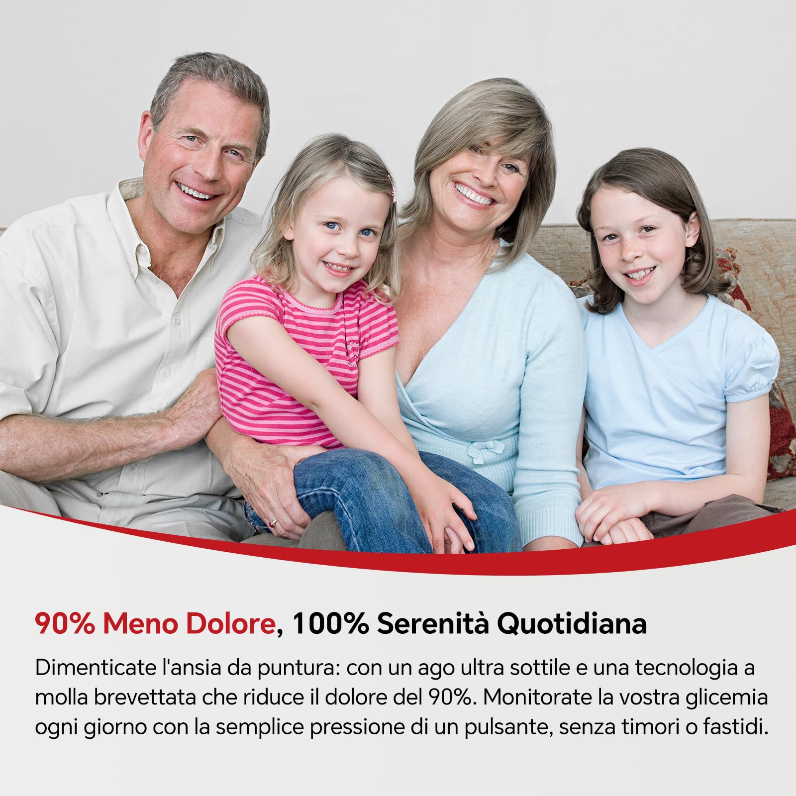 Sinocare Dispositivo Pungidito Penna Pungidito per Glucometro, Profondità regolabile, Prelievo di Sangue Preciso e Indolore