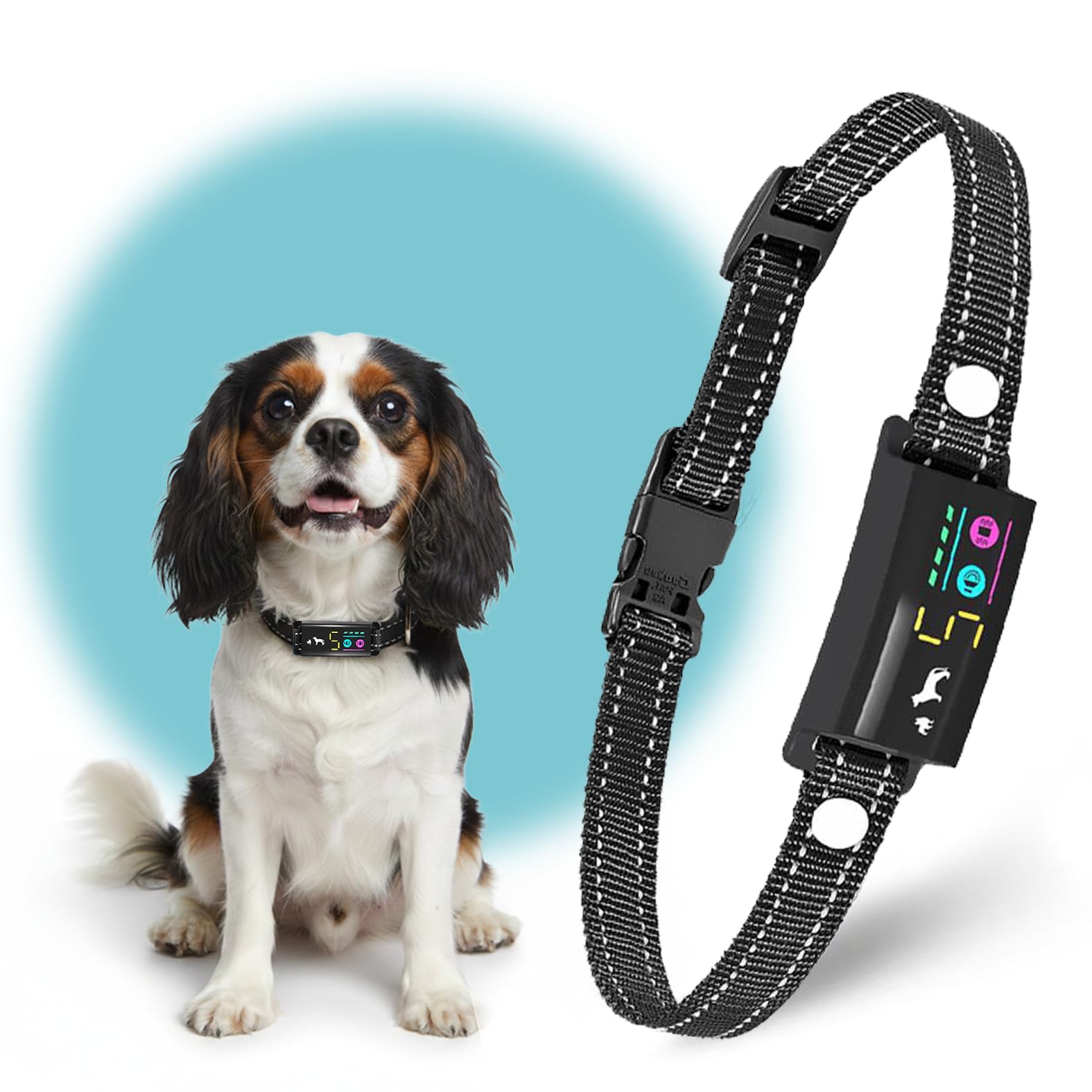 TrainTail Smart Screen No Shock Bark Collar