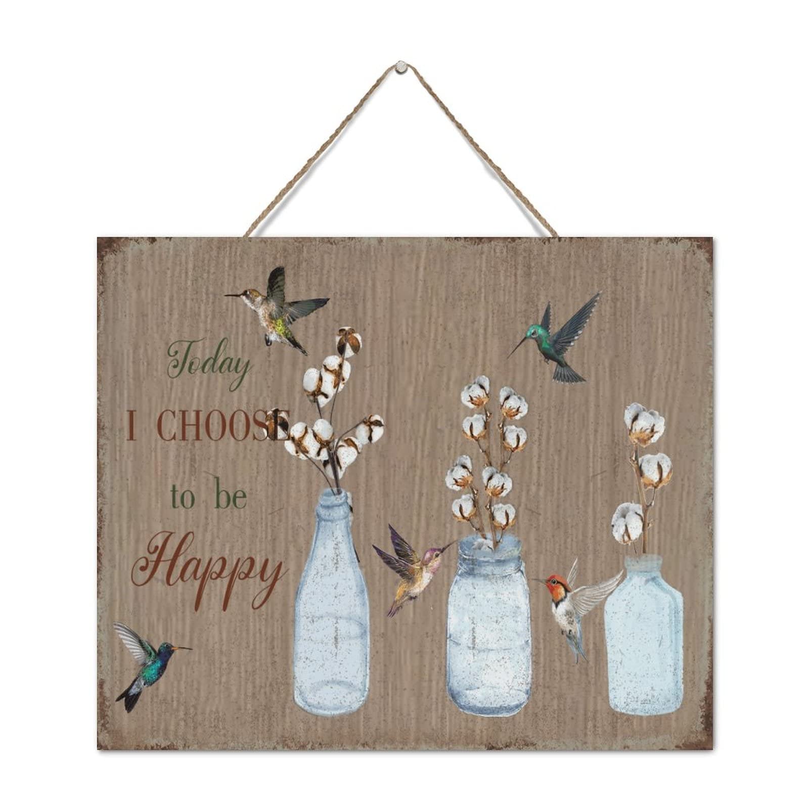 Plaque en bois country pour déco de salle de bain et cheminée cosy