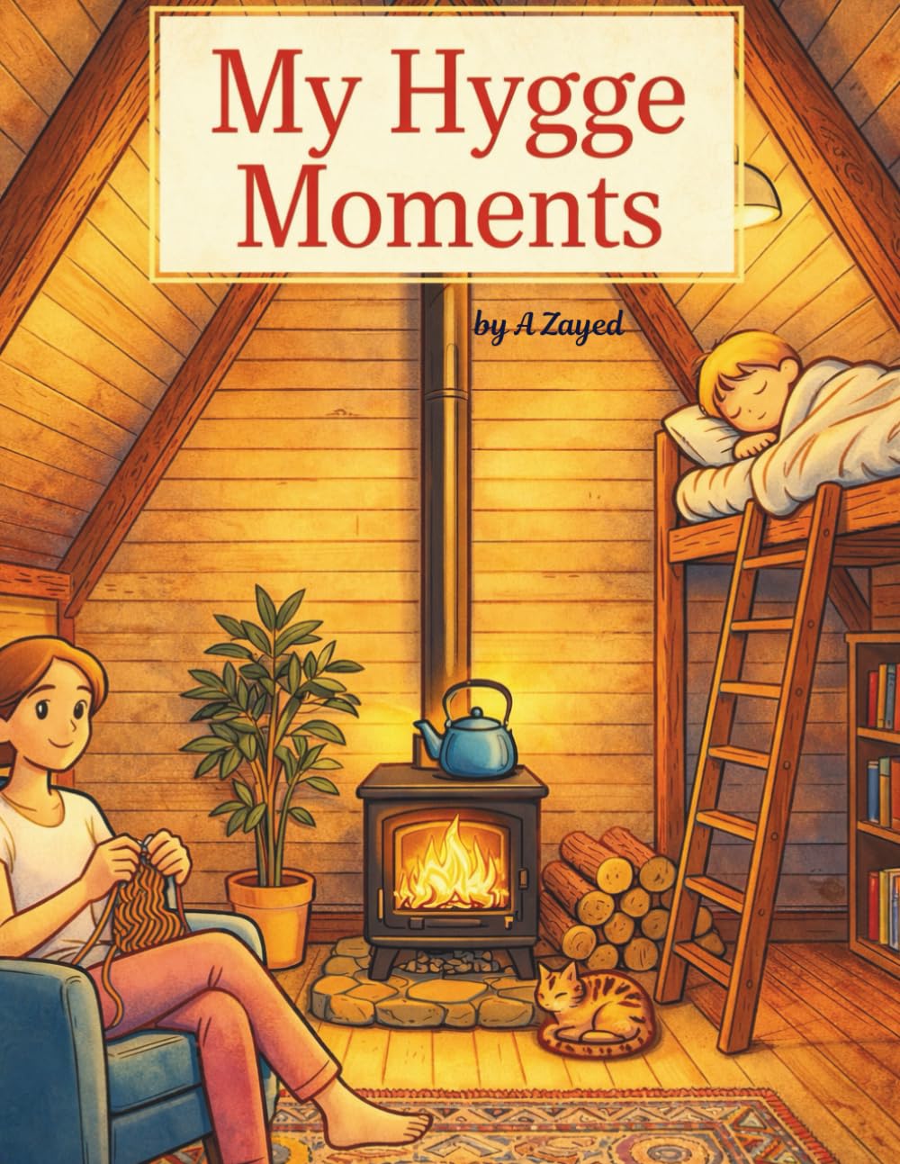 My Hygge Moments – Cozy Coloring Book for Adults: Relaxing Cozy Scenes for Stress Relief, Calm Moments, and Creative Comfort