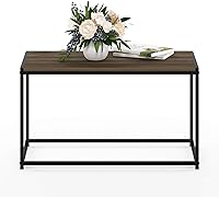 Vista 4 de Furinno Camnus - Mesa de café moderna de sala de estar, nogal de Columbia