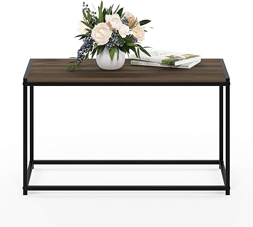 Miniatura 6 de FURINNO Camnus Modern Living - Mesa de centro, color nogal Columbia