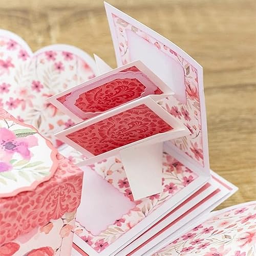 Miniatura 4 de FAWENUCY Troqueles de álbumes de recortes troqueles de corte de metal para hacer tarjetas plantilla de papel para manualidades plantillas de relieve