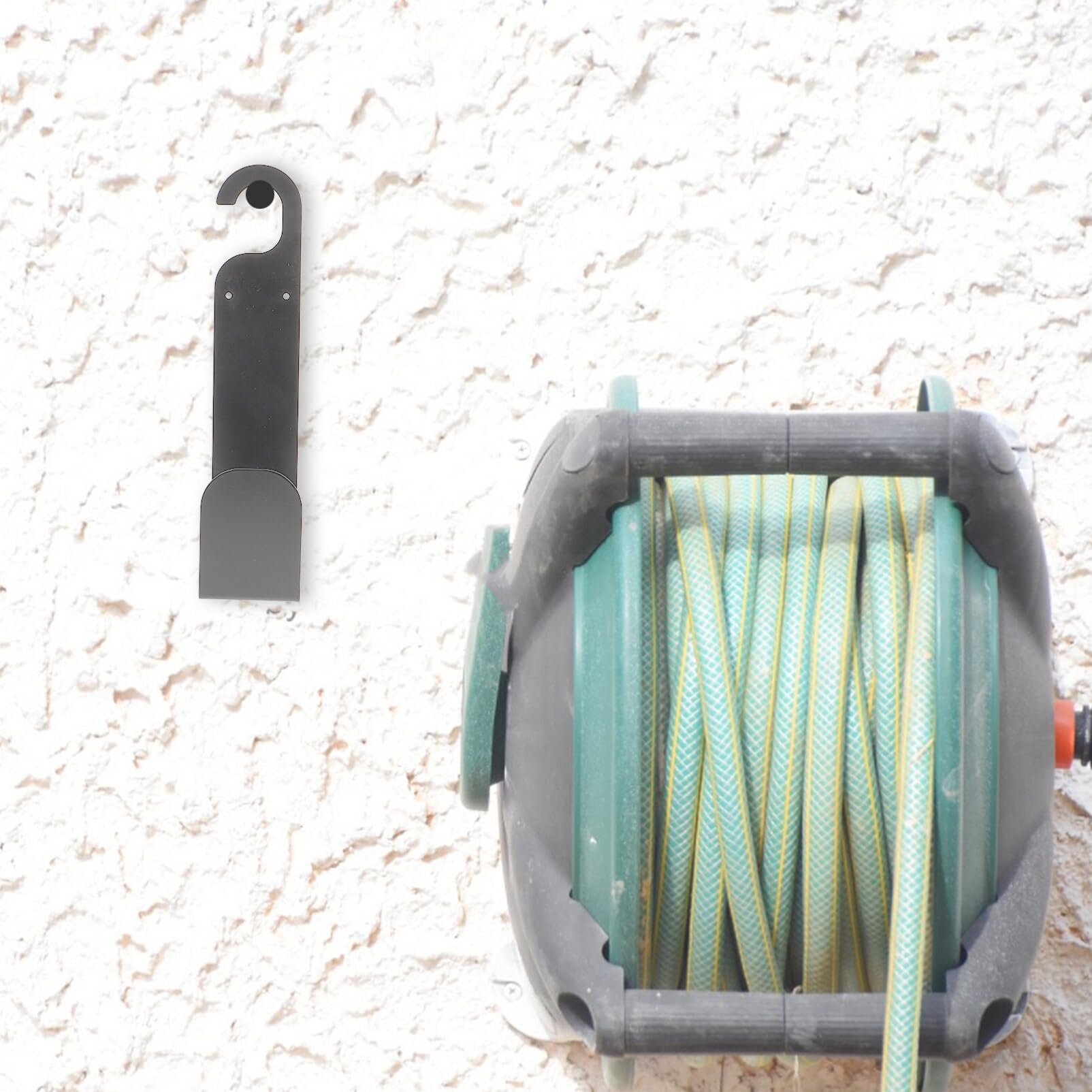 POPETPOP Support Mural pour Tuyau Arrosage pour Rangement De Tuyaux Accessoire De Jardin Et Pratique